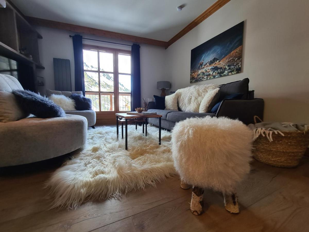Arc 1950 Appartement De Standing Refuge Du Montagnard, Vue Incroyable Sur Le Montblanc, Skis Aux Pieds Acces Spa Et Piscine Les Arcs  Екстер'єр фото