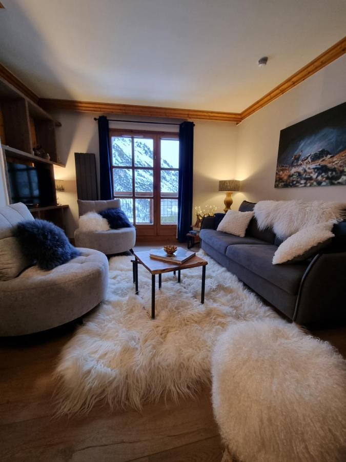 Arc 1950 Appartement De Standing Refuge Du Montagnard, Vue Incroyable Sur Le Montblanc, Skis Aux Pieds Acces Spa Et Piscine Les Arcs  Екстер'єр фото