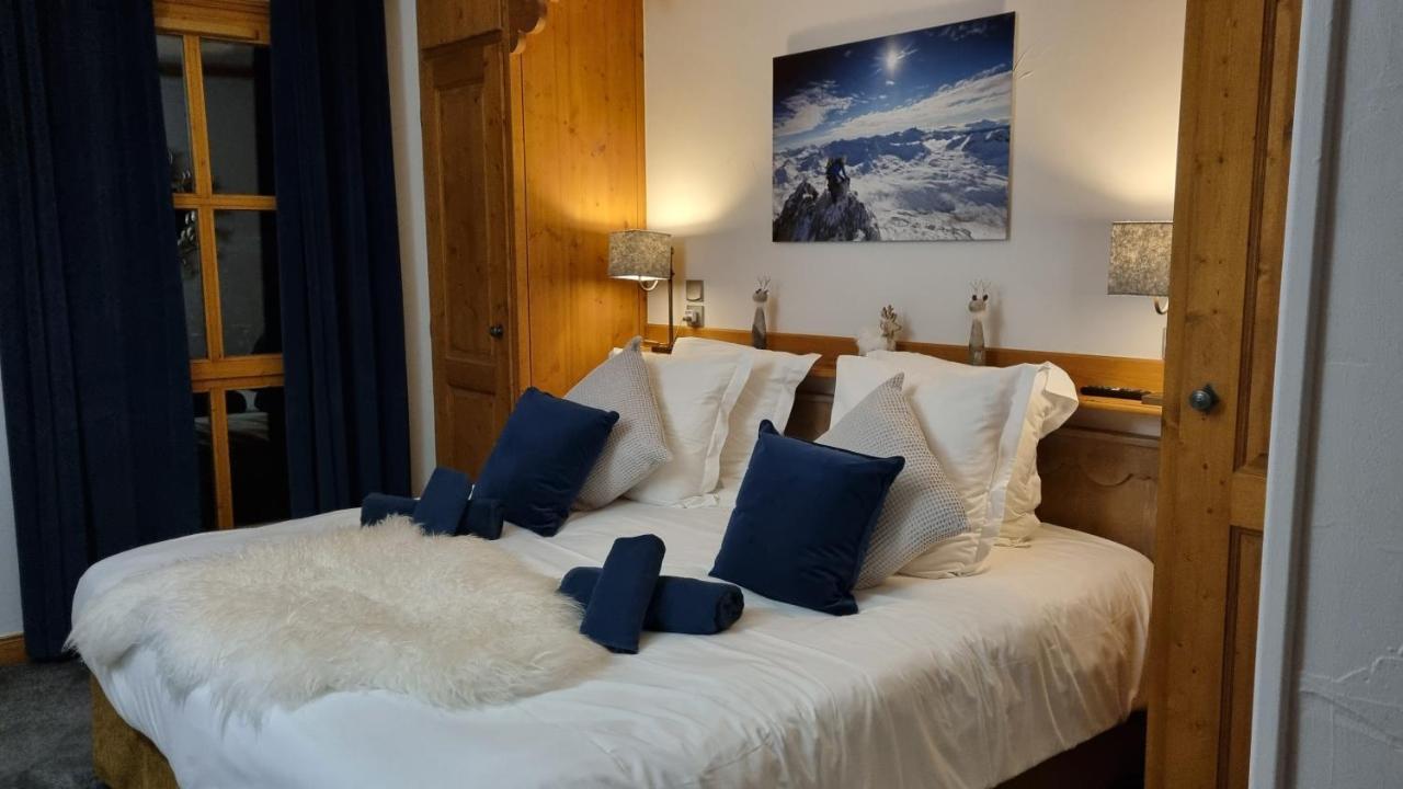 Arc 1950 Appartement De Standing Refuge Du Montagnard, Vue Incroyable Sur Le Montblanc, Skis Aux Pieds Acces Spa Et Piscine Les Arcs  Екстер'єр фото