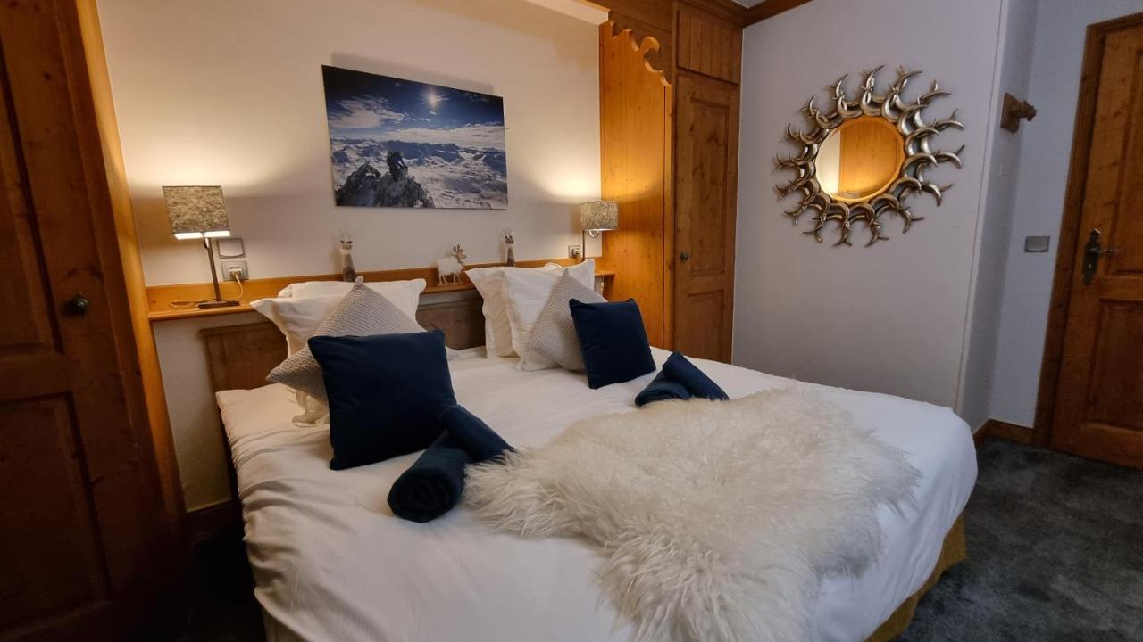 Arc 1950 Appartement De Standing Refuge Du Montagnard, Vue Incroyable Sur Le Montblanc, Skis Aux Pieds Acces Spa Et Piscine Les Arcs  Екстер'єр фото
